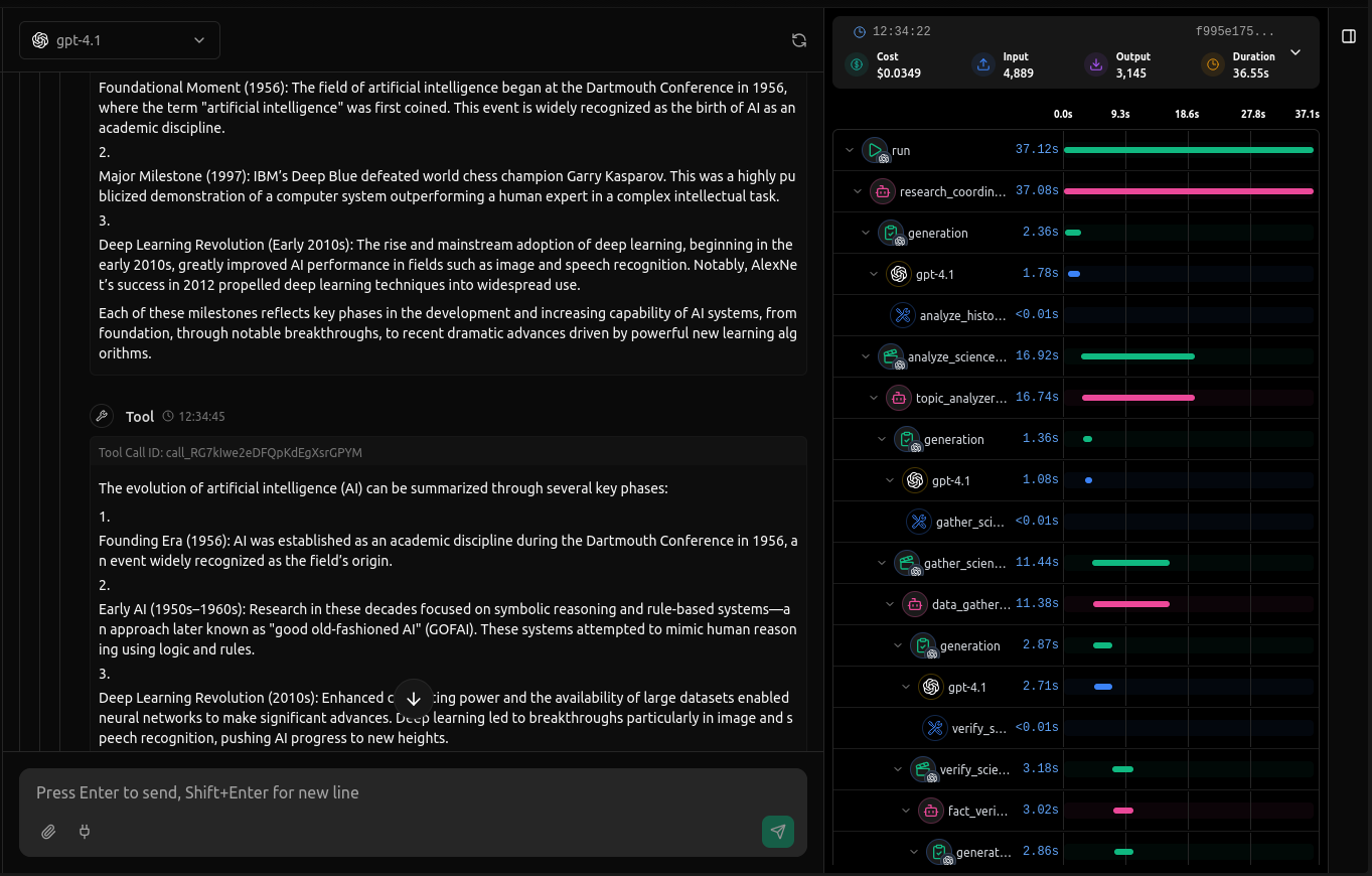 OpenAI Agents Tracing